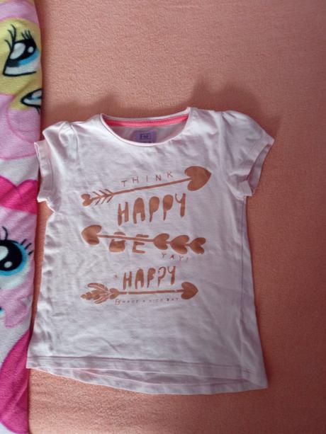 Tričko happy be happy, f&f,98