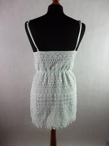 Letné čipkované šaty, h&m,s