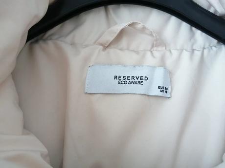 Reserved pekná bunda na zimu, reserved,38
