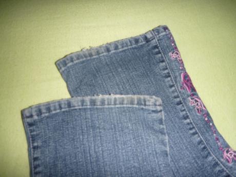 Nadherne zateplene rifliky vysite kvietky v.98/104, palomino,98