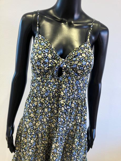 Dámske kvetované šaty c&a (40), c&a,l