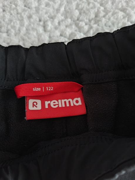 Reima softshellové nohavice, reima,122