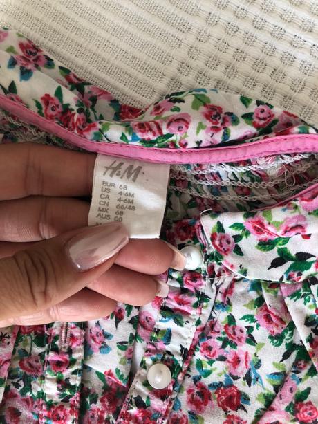 Kvietkovaná blúzka h&m, h&m,68