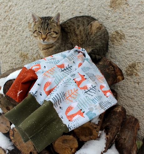 Zimné softshellky, líška v lese, veľ. 74 - 128, 74 - 128