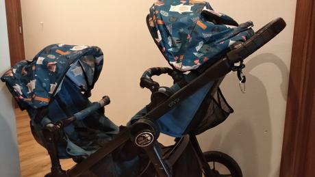 Skvelý súrodenecký kočík, baby jogger,baby jogger city select