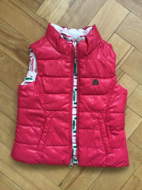 Obojstranná vesta benetton, benetton,80