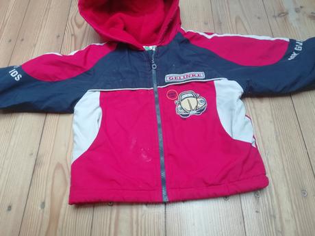 Zimný komplet oteplovacky a bundička, frog,74