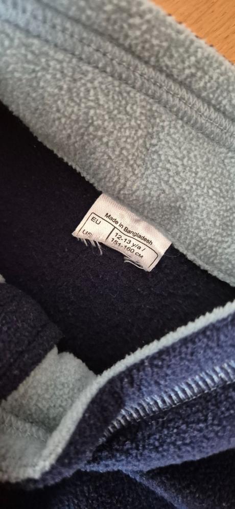 Flisova mikina, decathlon,158