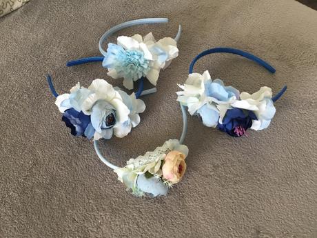 Čelenka v modrých tónoch, 