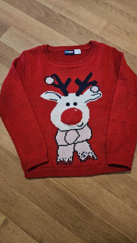 Vianočný svetrík 98/104, lupilu,98