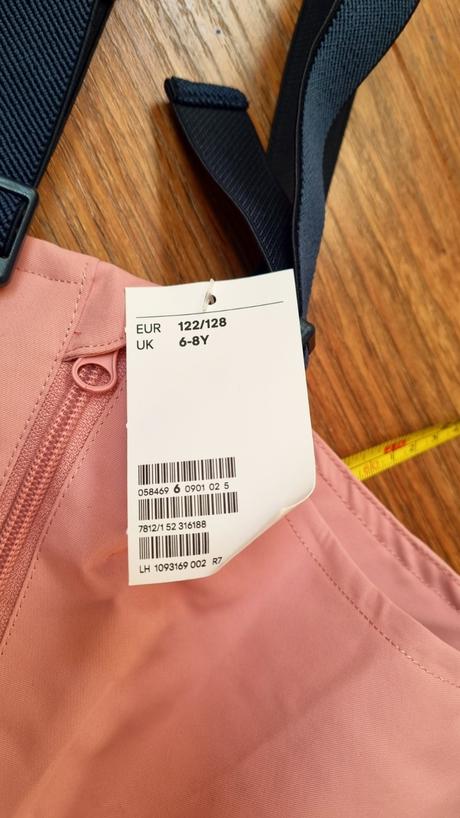 B3624 bunda a nohavice, h&m,122