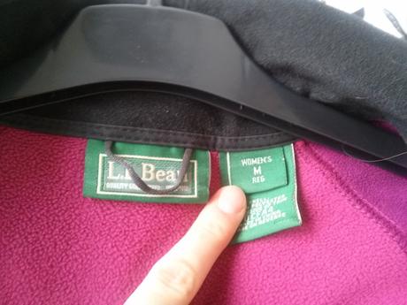 L.l.bean 2v1 bunda a mikina, m