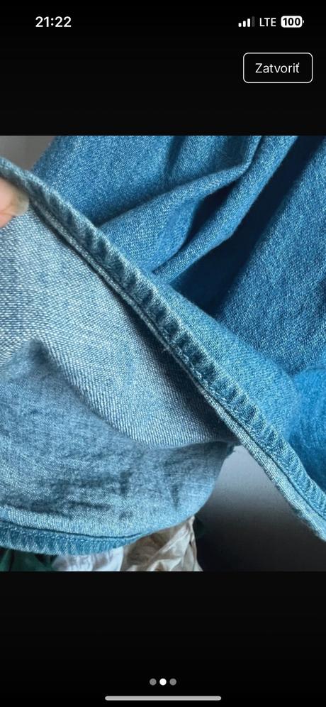 Mango trendy riflove saty riflovina s volanom, mango,s