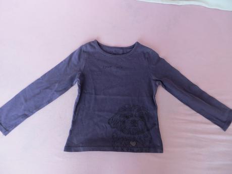 Fialové tričko s dlhým rukávom, cherokee,110