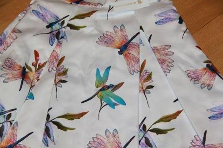 Sukňa s vážkami, m