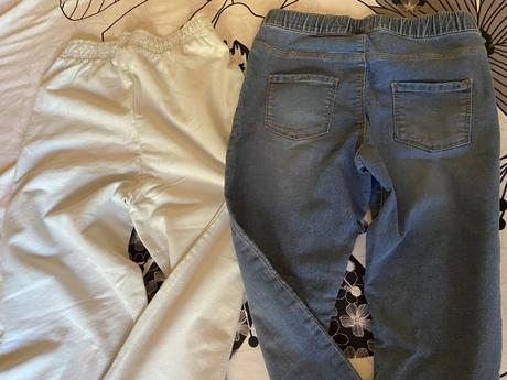 Dievčenské džeginy f&f na 12-13 rokov v. 152/158, f&f,158
