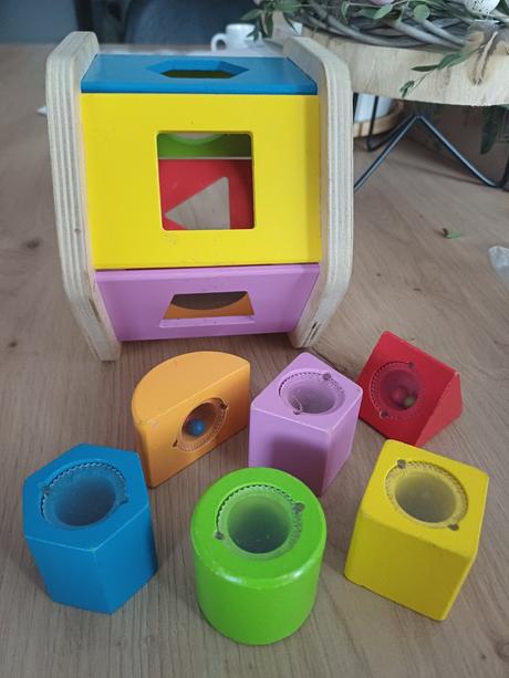 Drevená vkladačka hape, 