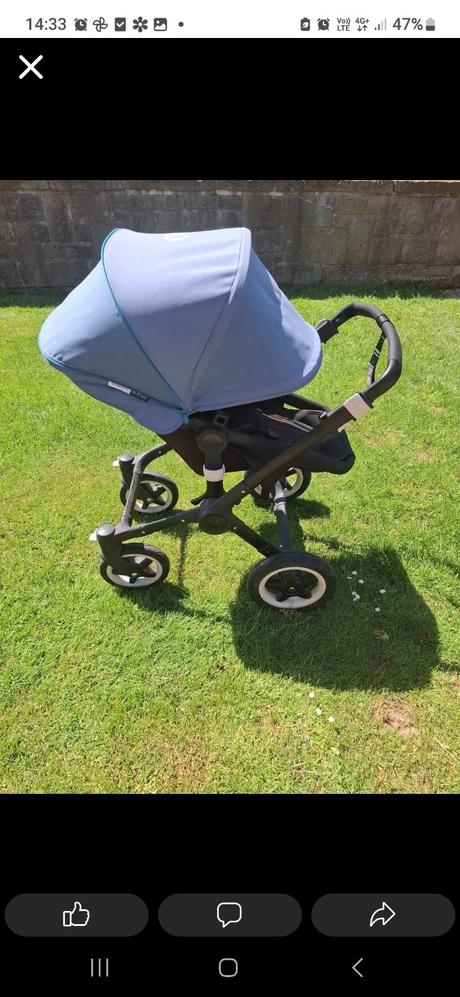 Kocik bugaboo buffalo dvojkombinacia, bugaboo,bugaboo buffalo