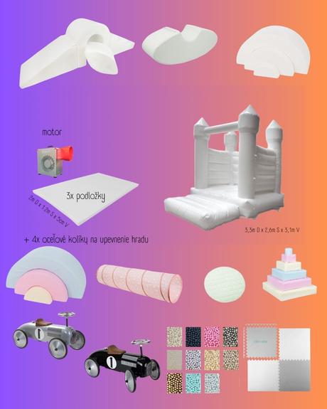 Na predaj softplay & skákací hrad, 