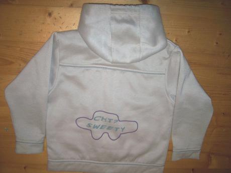 Detská mikina na zips, 122