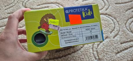 Textilné botasky, protetika,30