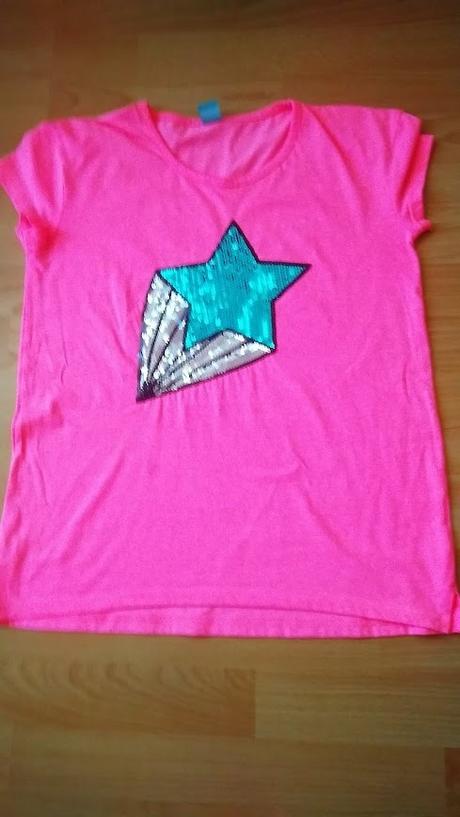 Tričko s flitrami, kik,170