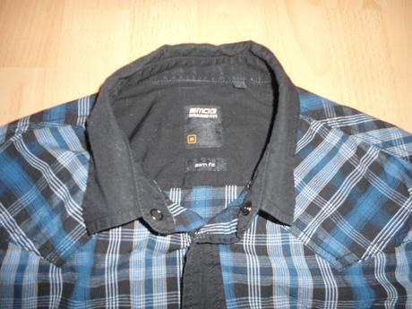 Čierno-modrá košela, m