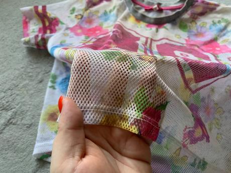 Dievcenske sietovane tricko overside, young dimension,122