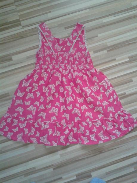 Motýlikove bavlnené šaty, young dimension,92