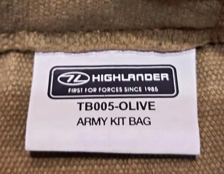 Predám army vak highlander, 