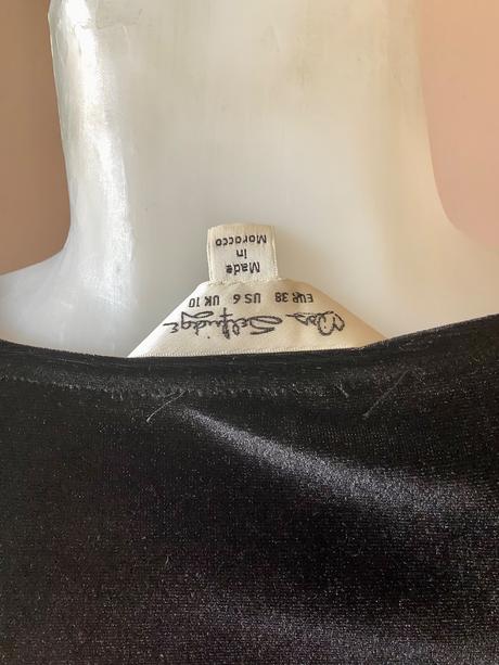 Krasne zamatove saty, miss selfridge,38 / m