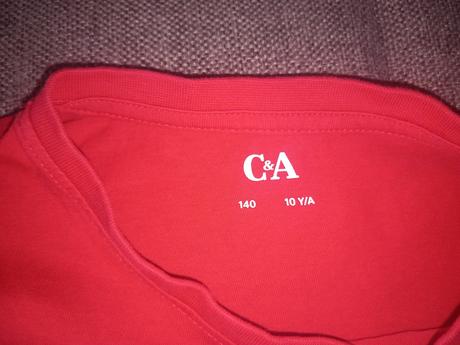 Tričko 2x, c&a,140