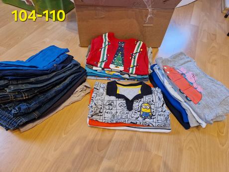 Balík oblečenia, 104–116