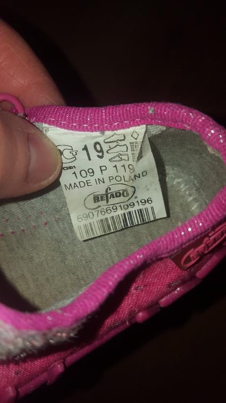 Ružové topanočky, 19, befado,19