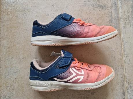 Tenisky 34 modro oranžové, decathlon,34