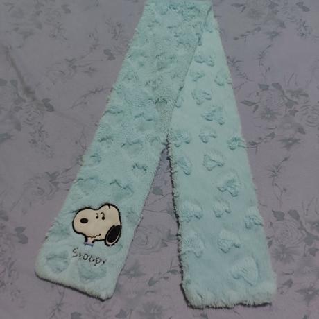 Velúrový mäkučký šálik 114 cm, 128