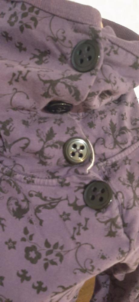 Moderna fialova mikina, s