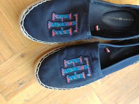 Tommy hilfiger monogram originál espadrilky 37, tommy hilfiger,37