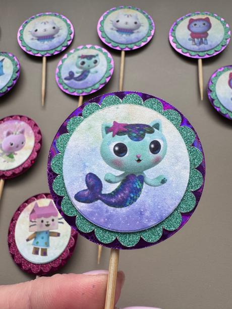 Zapich na tortu muffiny gabbys dollhouse,