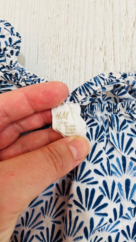 Ľahký letný top 86 dievča, h&m,86