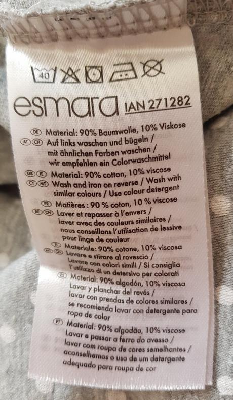 Tehotenské tričko, esmara,38