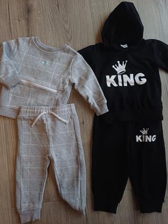 2xtepláková súprava, primark,80