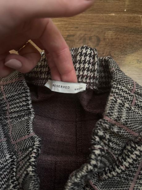 Karované pohodlné kapsáče, reserved,152