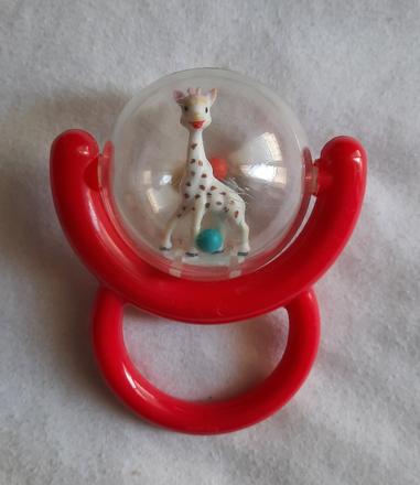 Hrkálka vuli "žirafka sophie", 