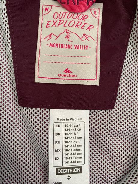 Prechodná bunda quechua, quechua,140