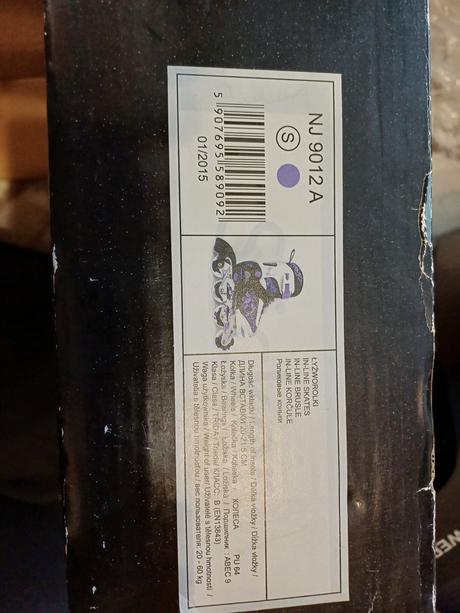 Kolieskove korcule nils vel.31-34, 31