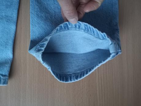 Denimové džínsy s klasickým pásom a rovným strihom, lindex,128