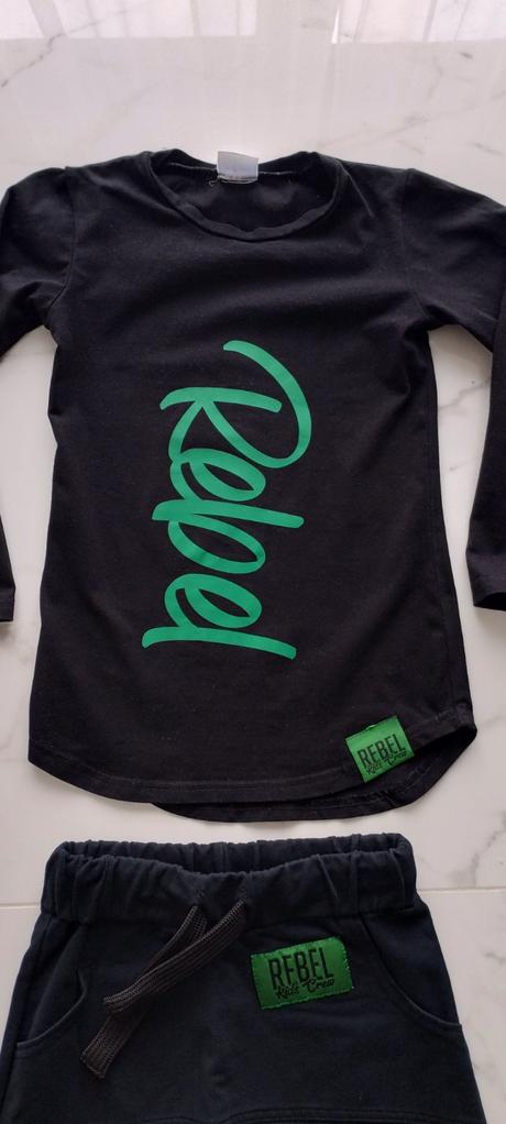 Rebel tepláky a tričko, rebel kids,116