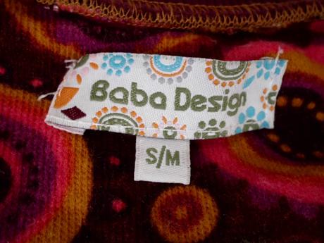 Baba design tričko-tunika-šaty, s