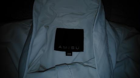 Biela letná dámska bunda, amisu,38